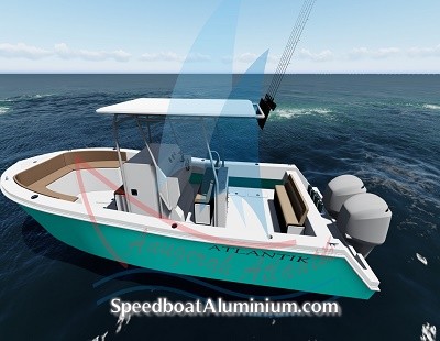 Speed Boat Aluminium 8.6m Fishing 3
