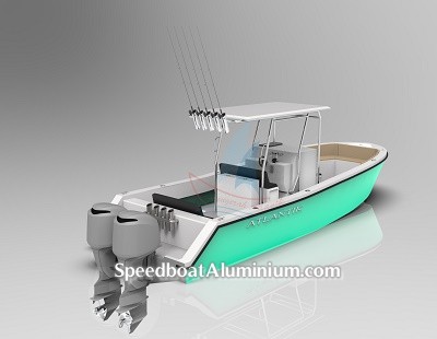 Speed Boat Aluminium 8.6m Fishing 5