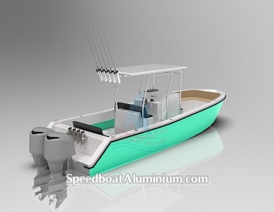 Speed Boat Aluminium 8.6m Fishing 7