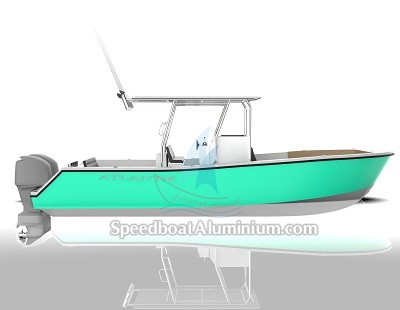 Speed Boat Aluminium 8.6m Fishing 9