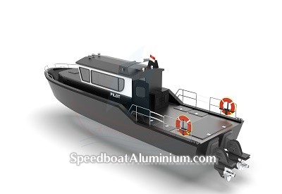 Speed Boat Aluminium 8