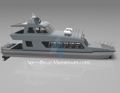 SpeedBoat Wisata Aluminium 8