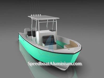 Speed Boat Aluminium 8.6m Fishing 10