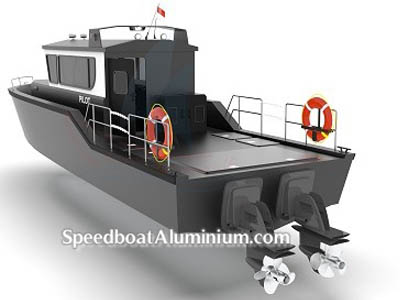 Speed Boat Aluminium 6